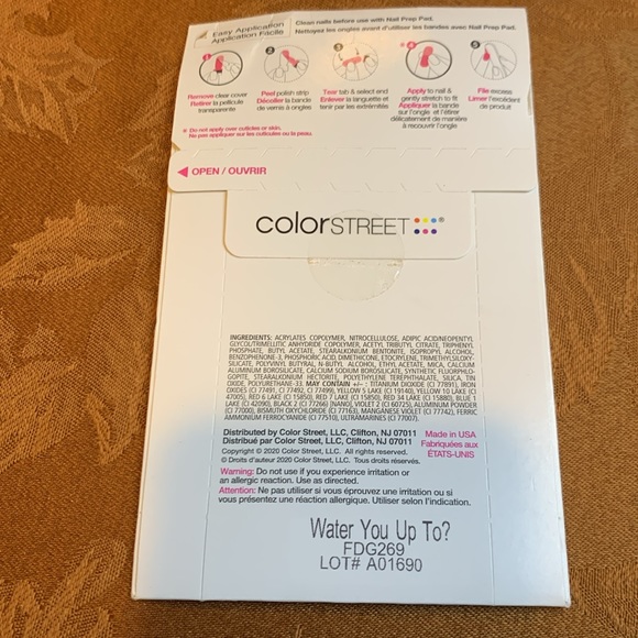 Pack of 5 brand new COLOR STREET 100% nail polish strips - Picture 12 of 14
